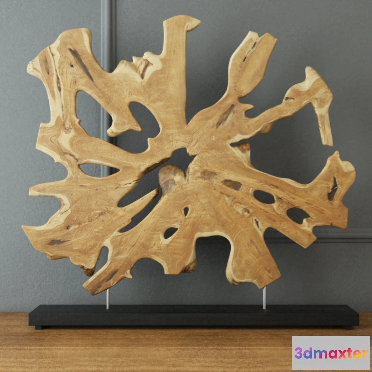 1291069 - African Decor on Stand _ Jeffan 3D Max