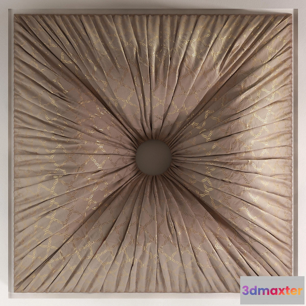 1291181 - Decor from fabric to the ceiling 3D Max