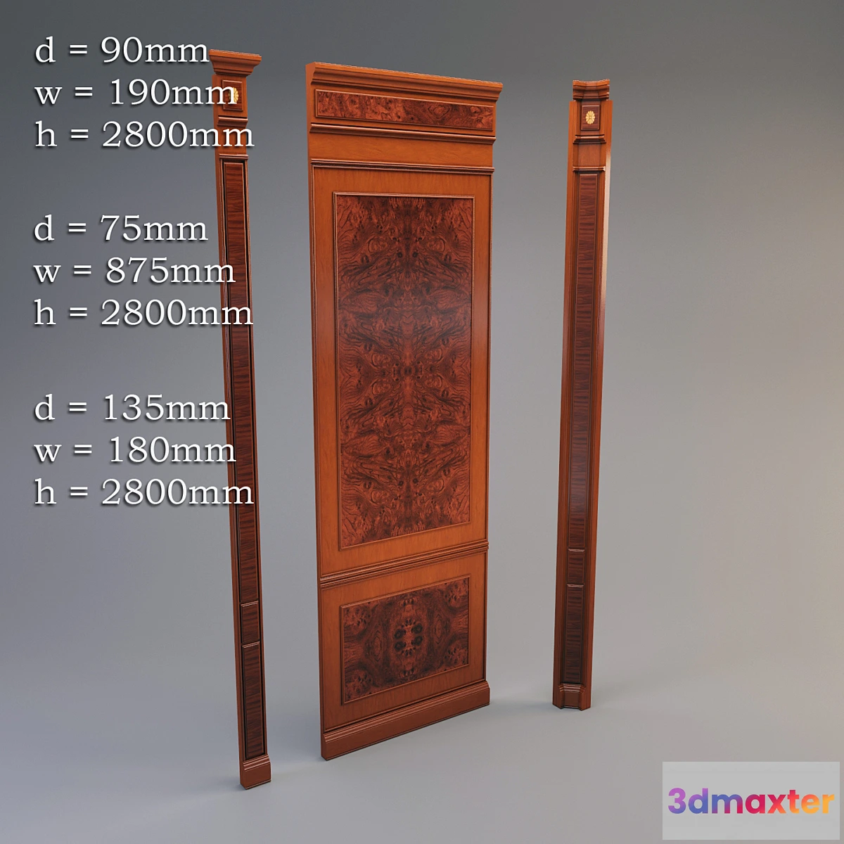 1291515 - Pane 3D Max