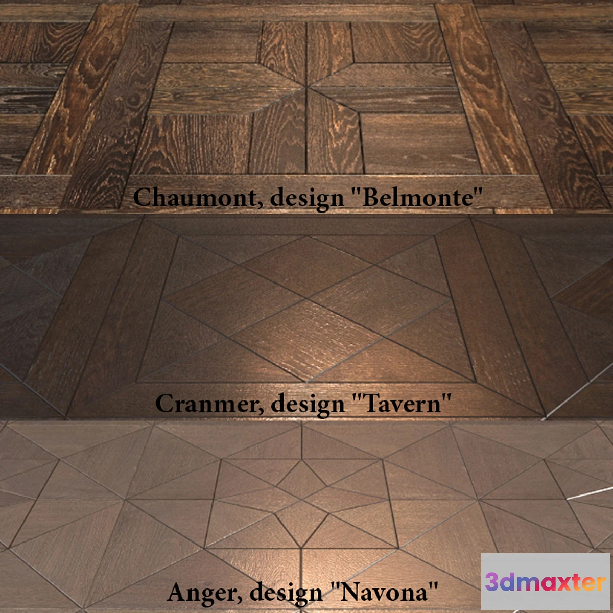 1291851 - Modular flooring 7 (3 types) 3D Max