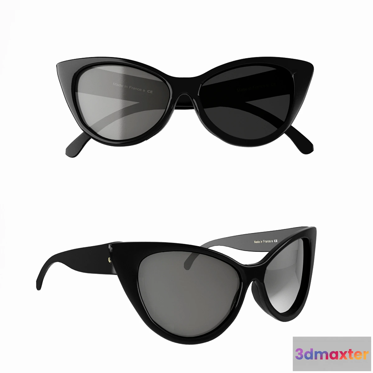 1291961 - Cat eye sunglasses Chanel 3D Max