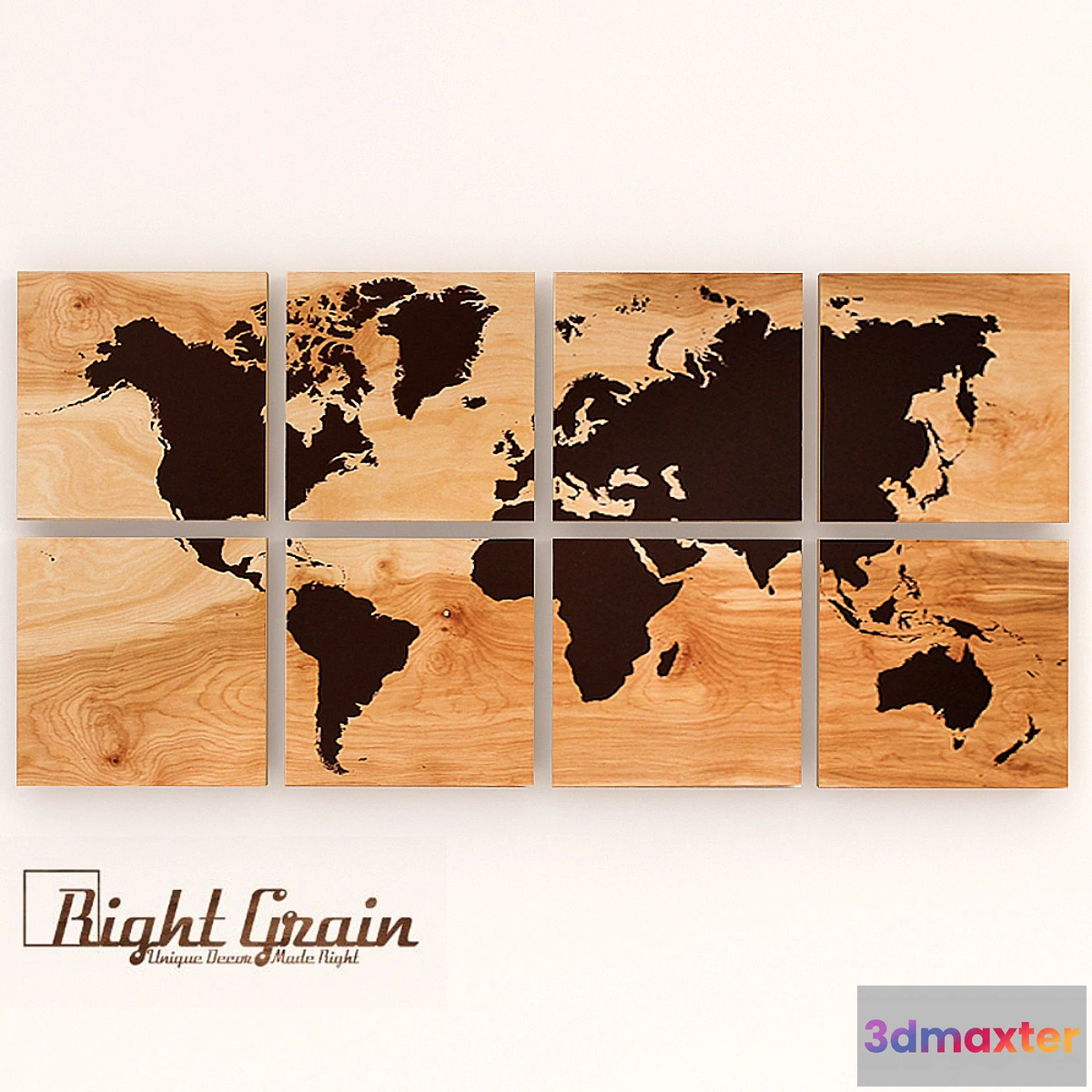 1292419 - World map 3D Max