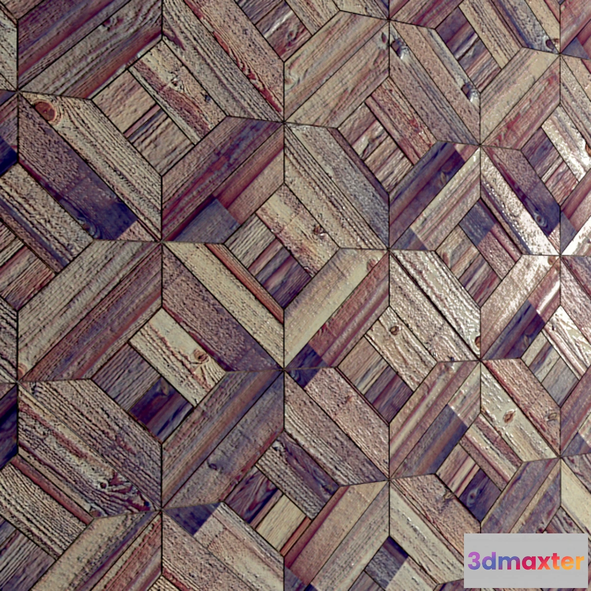 1292571 - Parquet component 3D Max