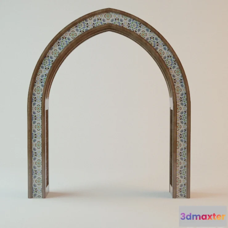 1292641 - Arc marocain 3D Max