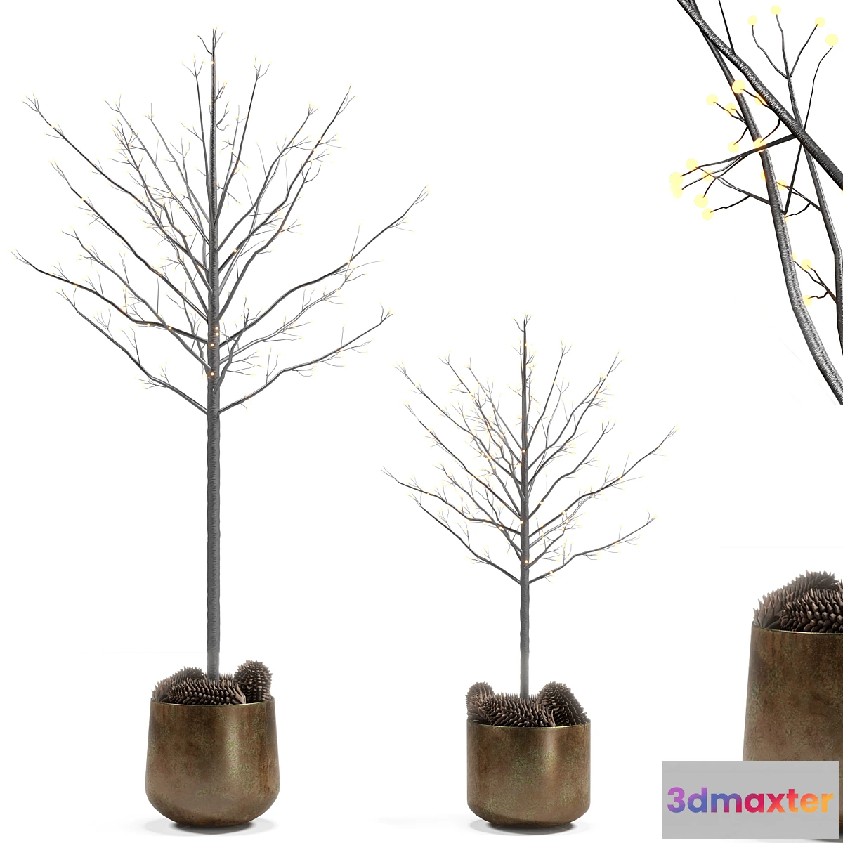 1293887 - Black Christmas tree - No.2 3D Max