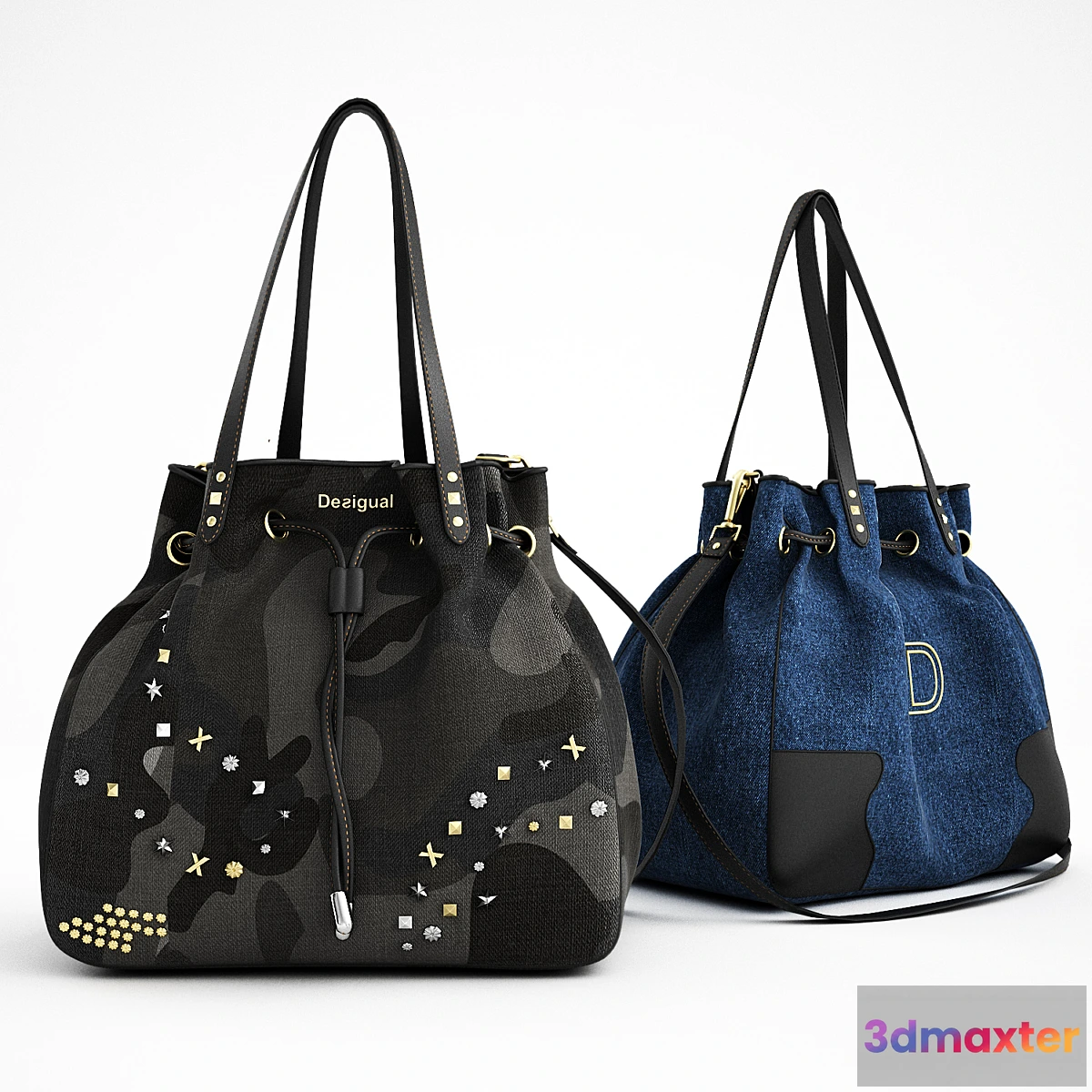 1294277 - Bag Desigual 3D Max