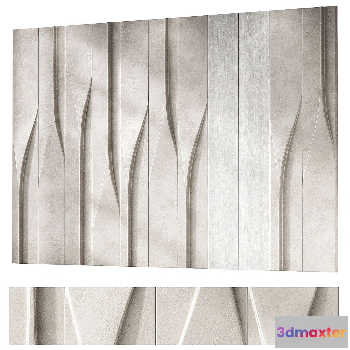 1294278 - Wall decorative panels 3D Max