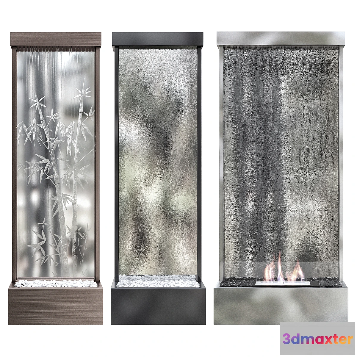 1294366 - Wall watter waterfall 3 - No.2 3D Max