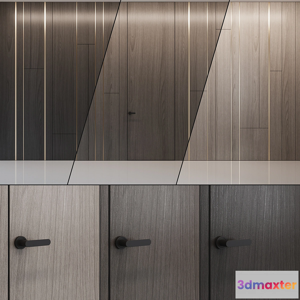 1297272 - Wall Panel 07 (Muzafarov Collection) 3D Max