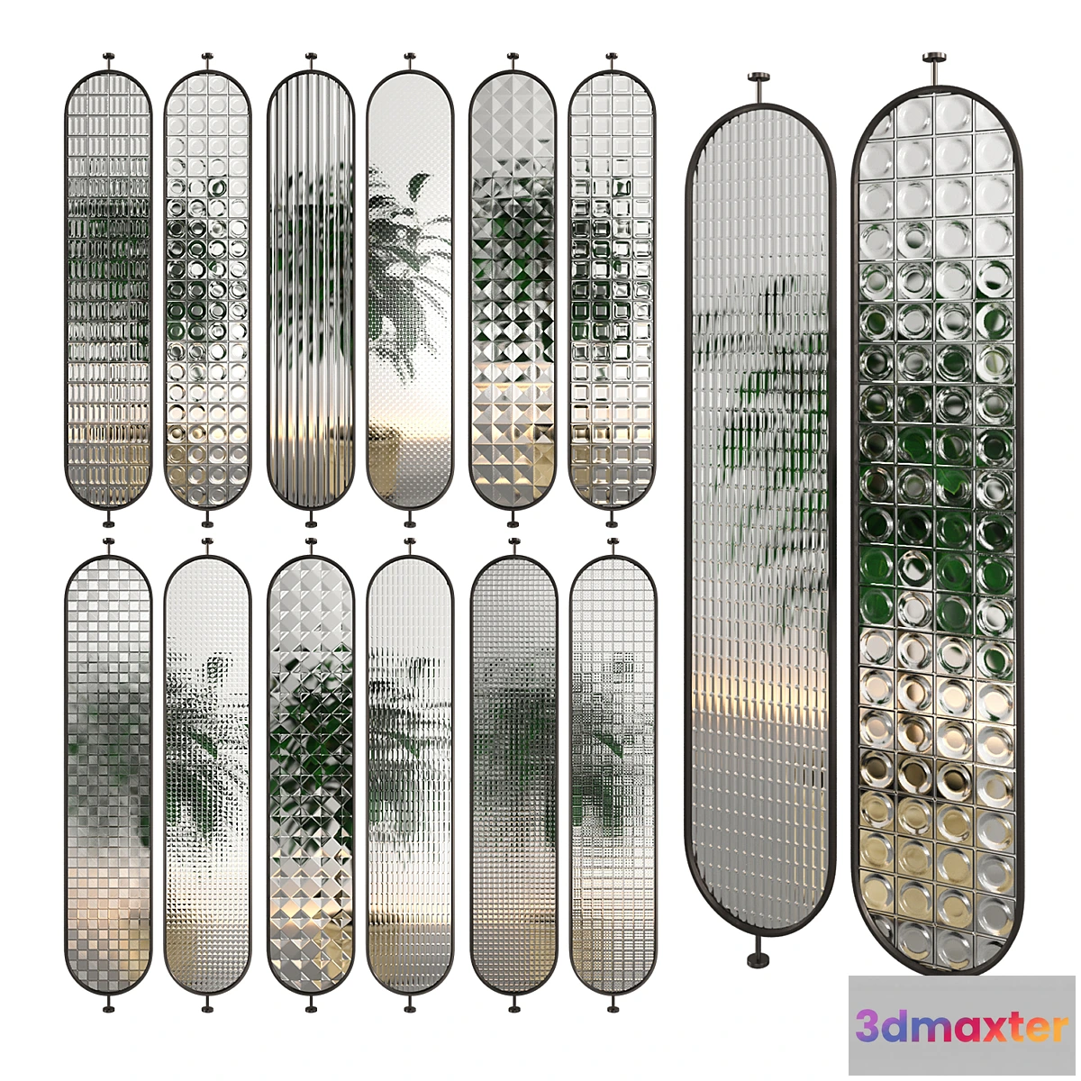 1300342 - Glass Partition 09 3D Max