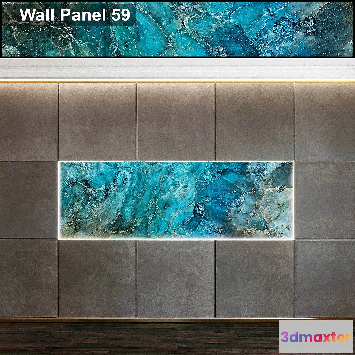 1301045 - Wall Panel 59 - No.2 3D Max