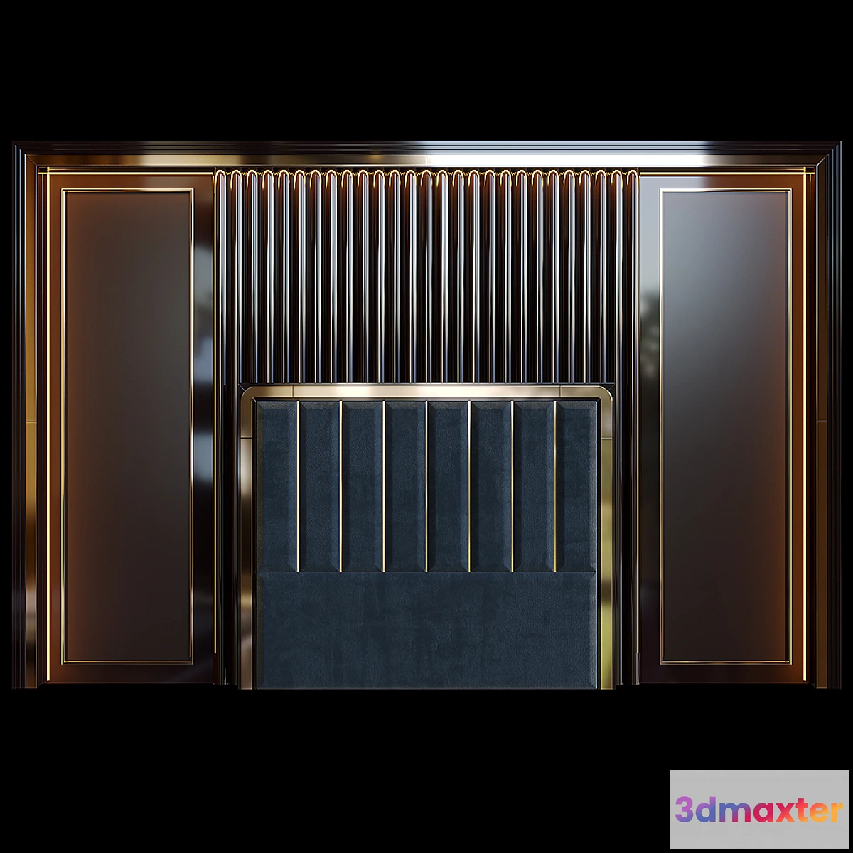 1302118 - Illuminated headboard 3D Max
