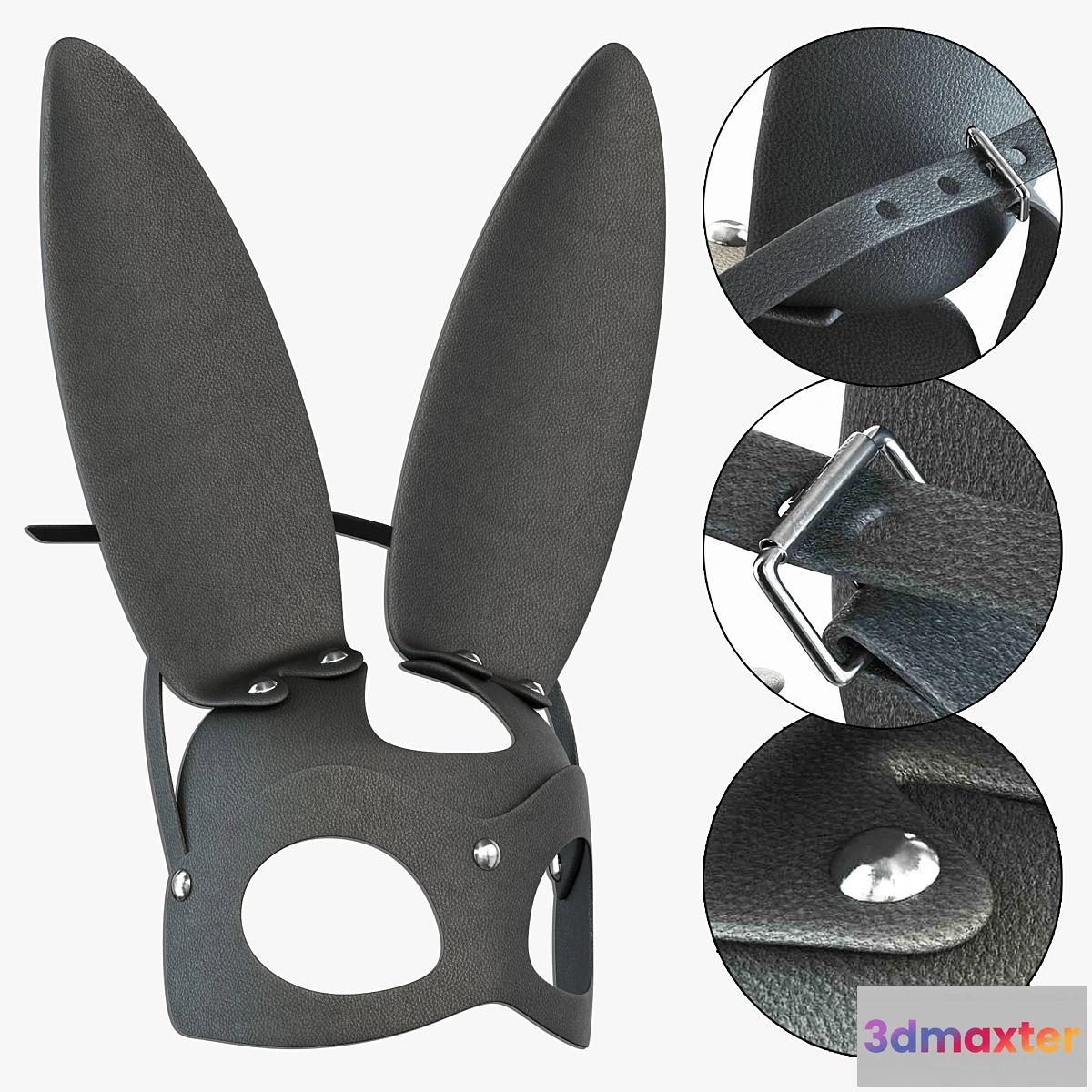 1302697 - Mask hare Bdsm 3D Max