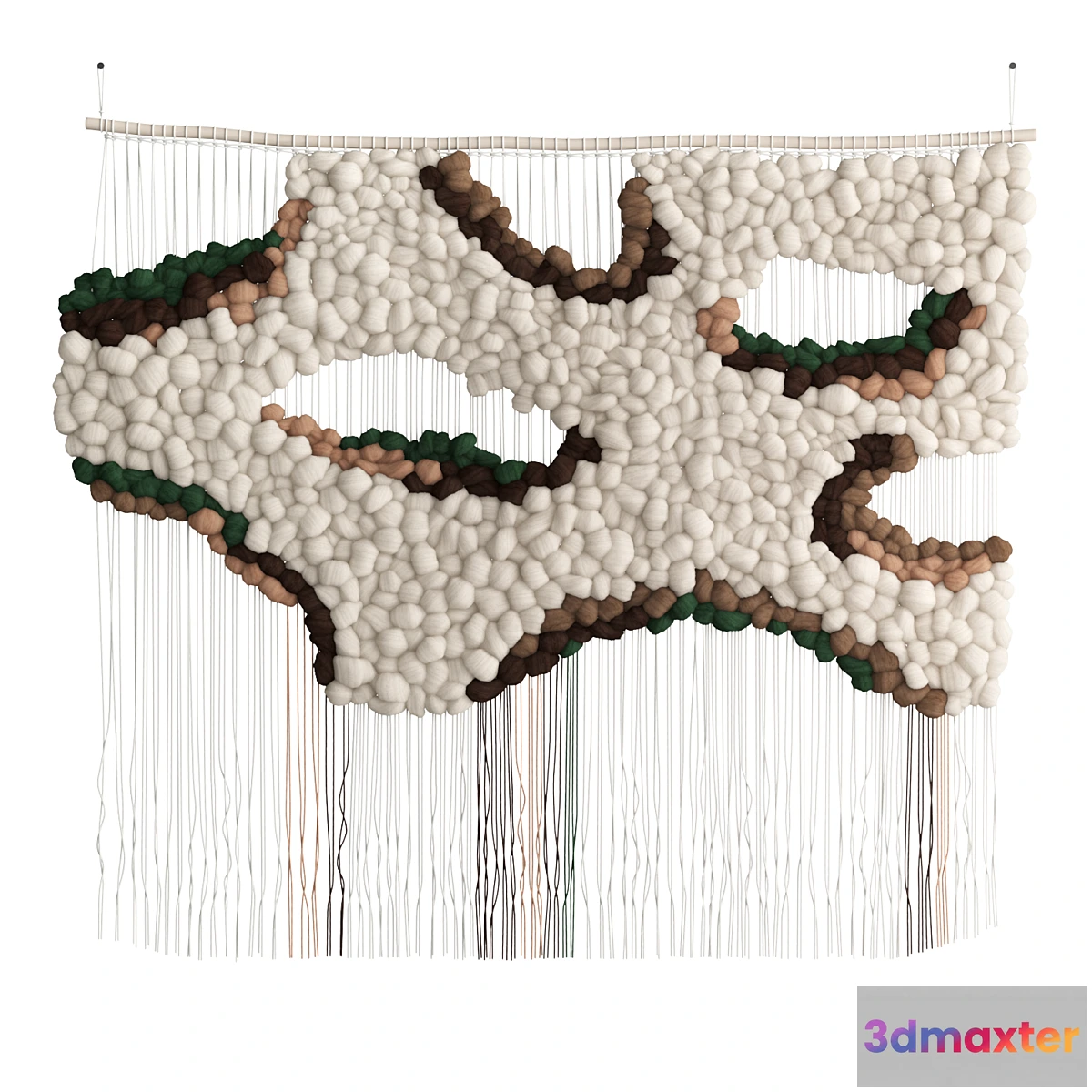 1305570 - Tapestry with colored inserts by Helen Loom 3D Max