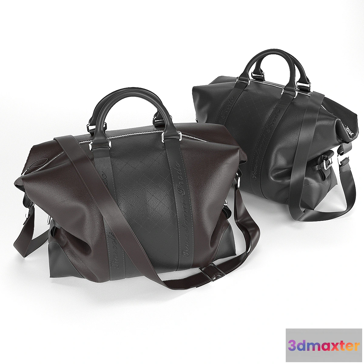 1308017 - leather bag 3D Max