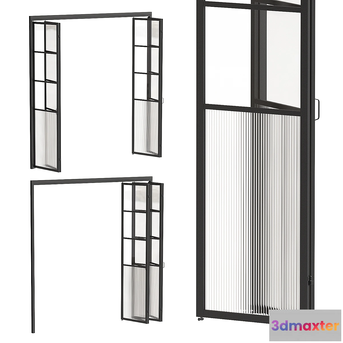 1308428 - Glass partition - No.2 3D Max