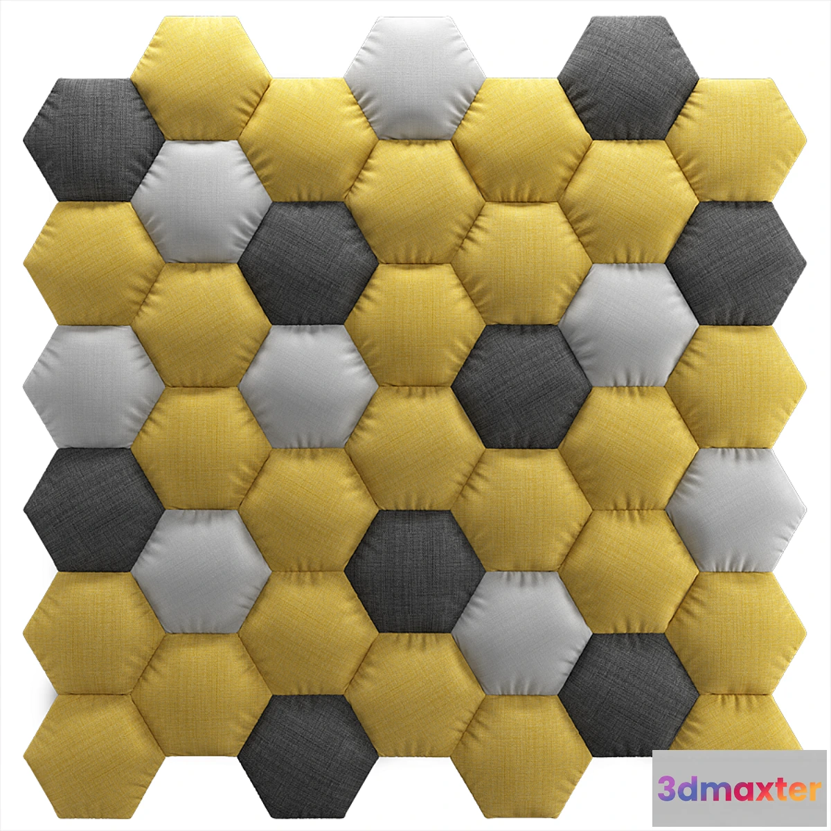 1309486 - Decorative soft panel 3D Max