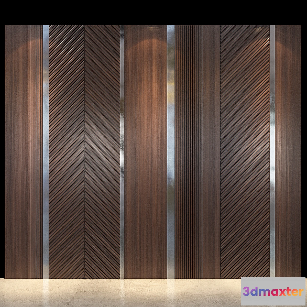 1309540 - Wall Panel 39 3D Max