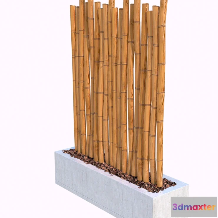 1309750 - Bamboo Sticks 3D Max