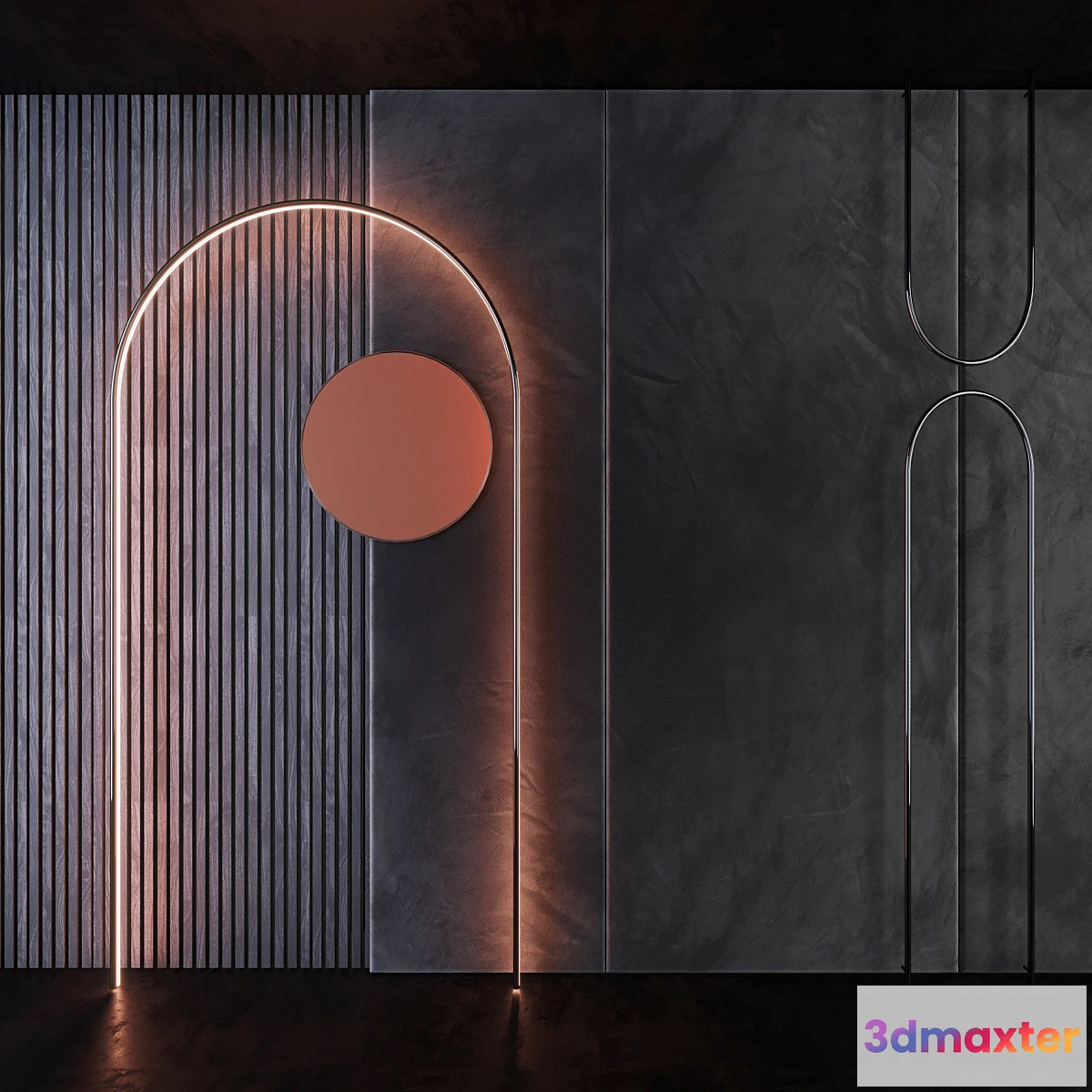 1310642 - Decorative wall PN42 3D Max