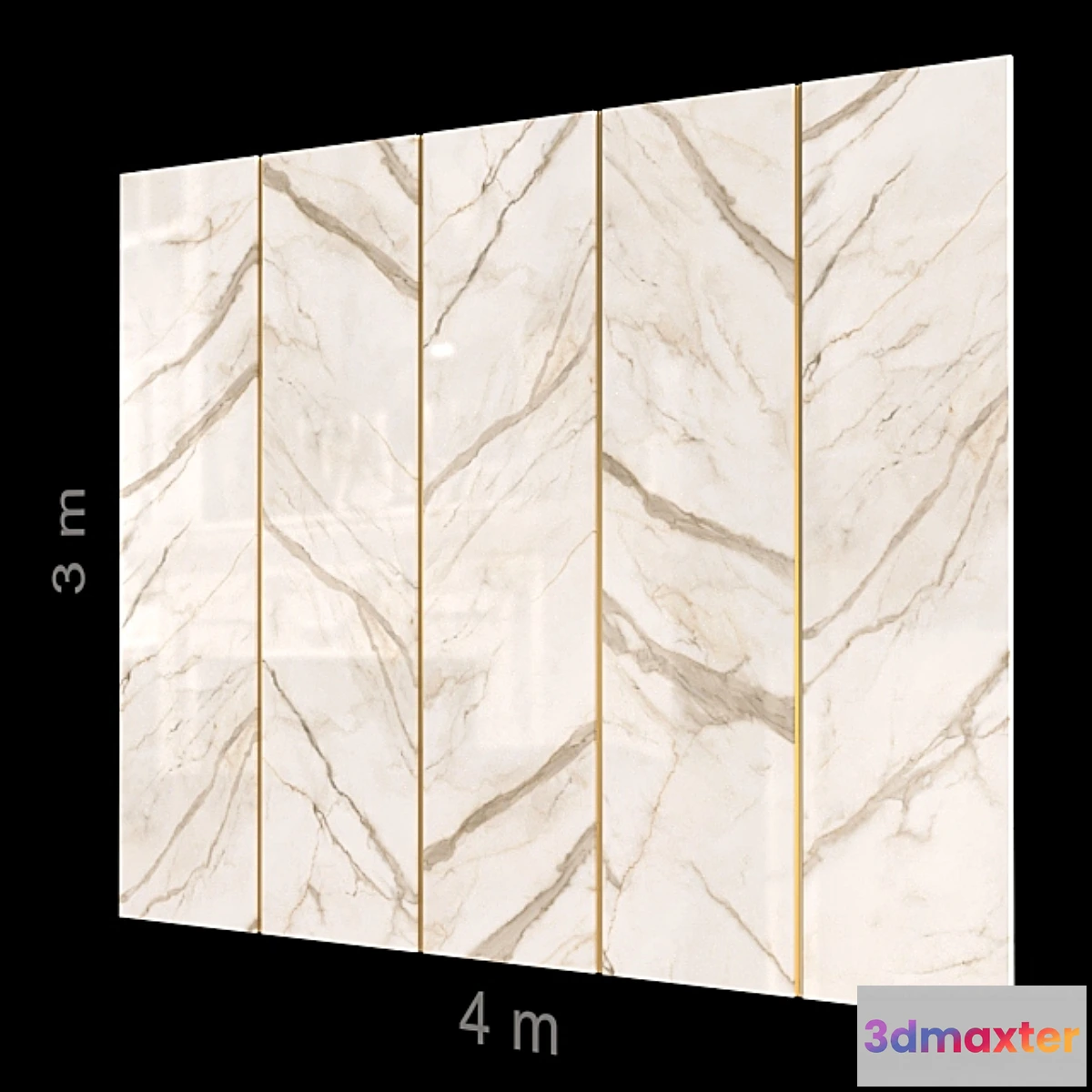 1311030 - Decorative wall 75. 3D Max