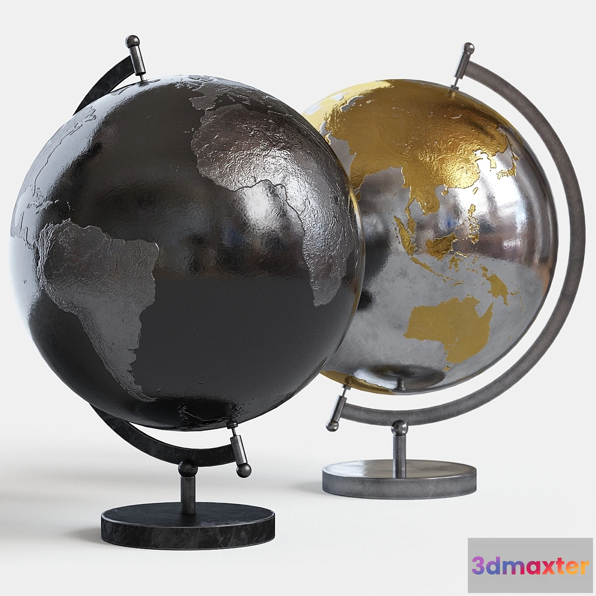 1313176 - Metal globe 3D Max