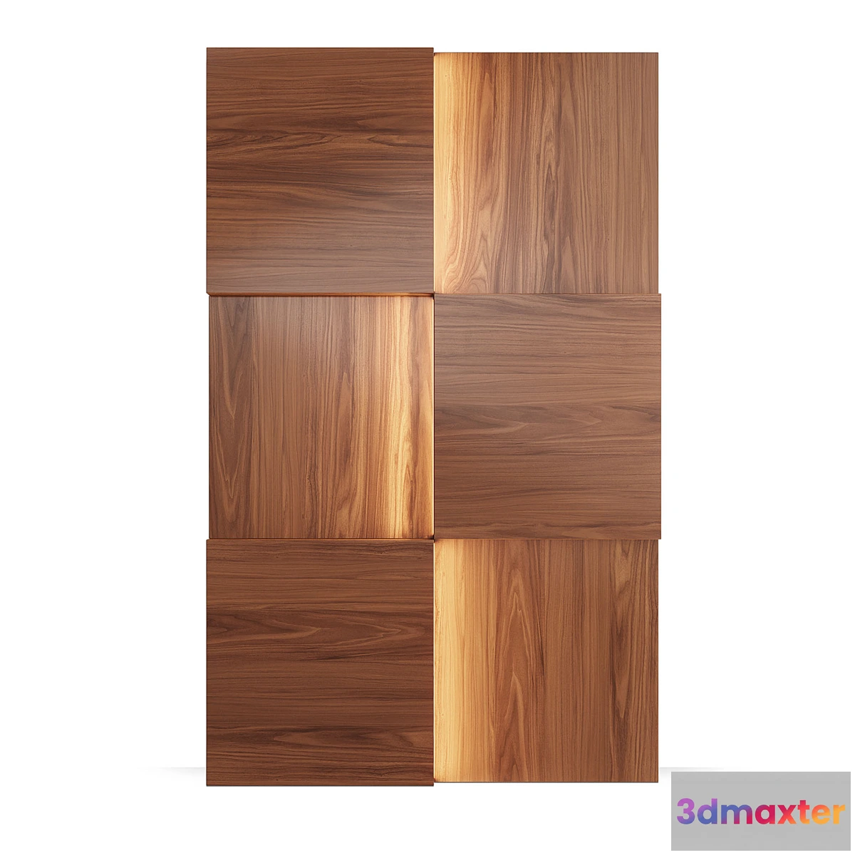 1314098 - FIFTYFOURMS Dos Wall Panels 3D Max