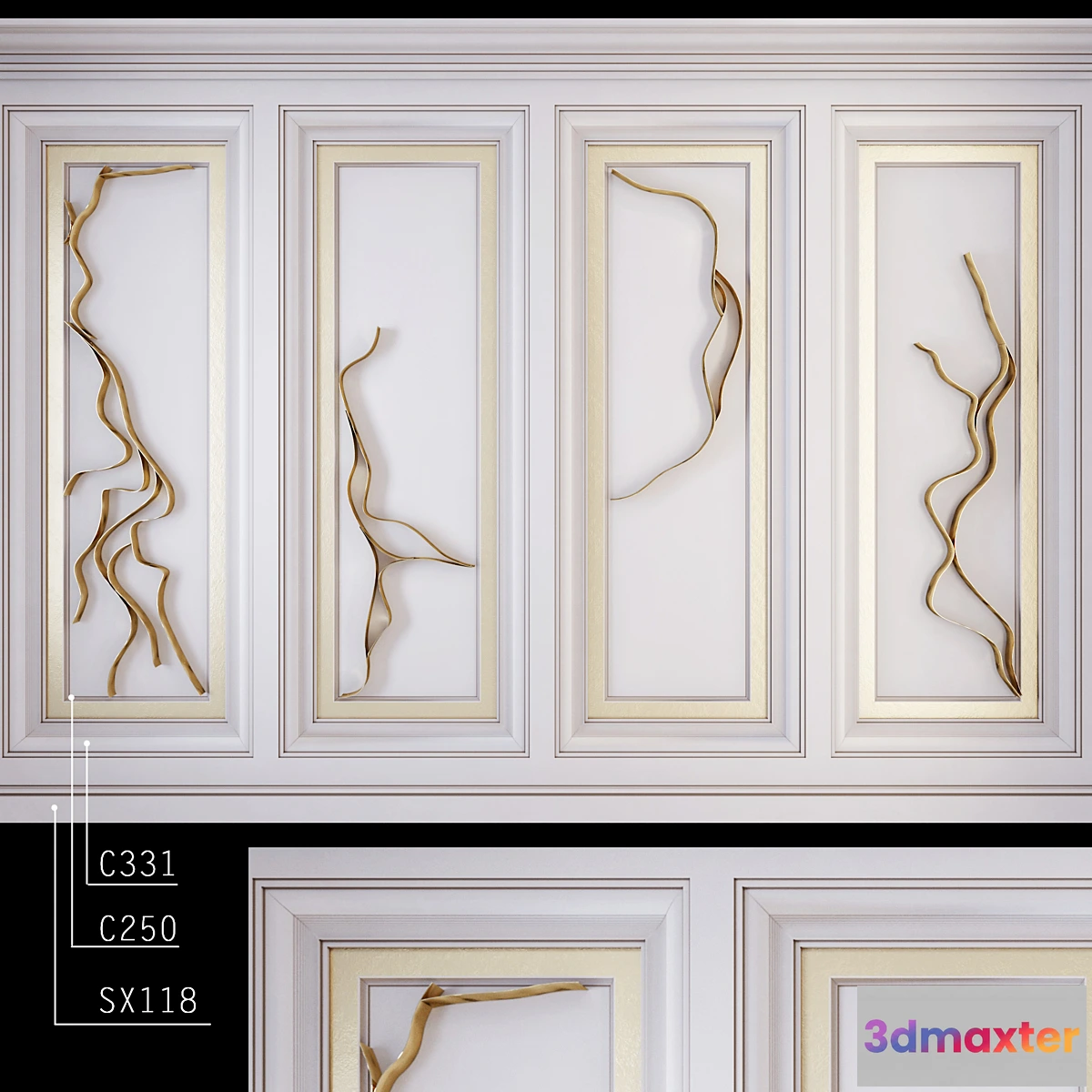 1314183 - Decorative wall _ PN61 3D Max