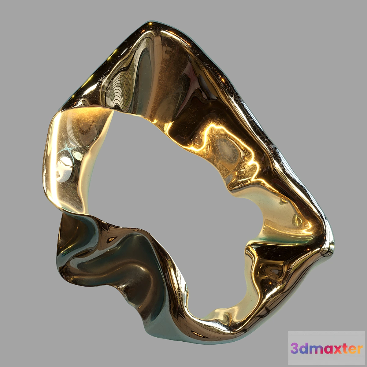 1314635 - Light sculpture Vargov Design - Ribbon (wall) - No.2 3D Max