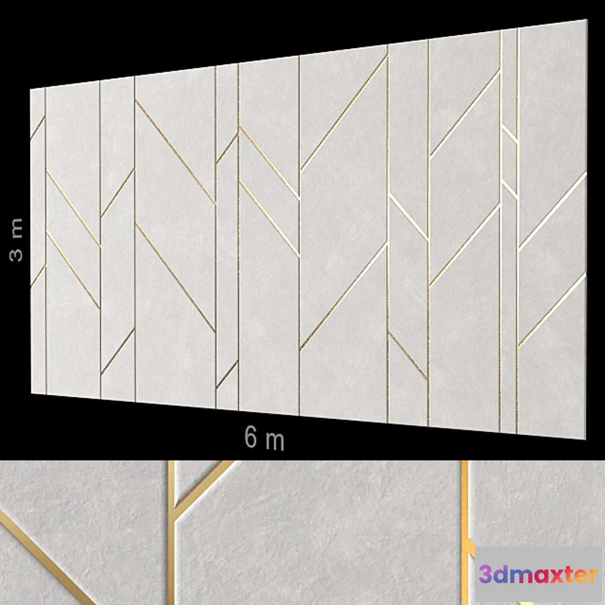 1314667 - Decorative wall 138. 3D Max