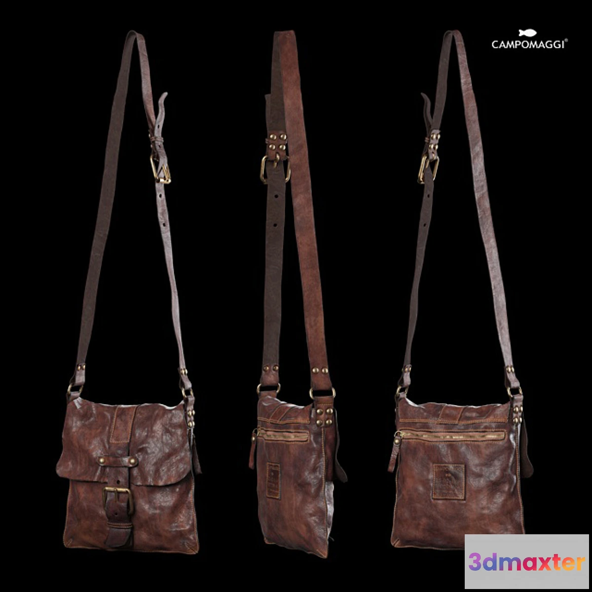 1316357 - Campomaggi Lavata bag 3D Max