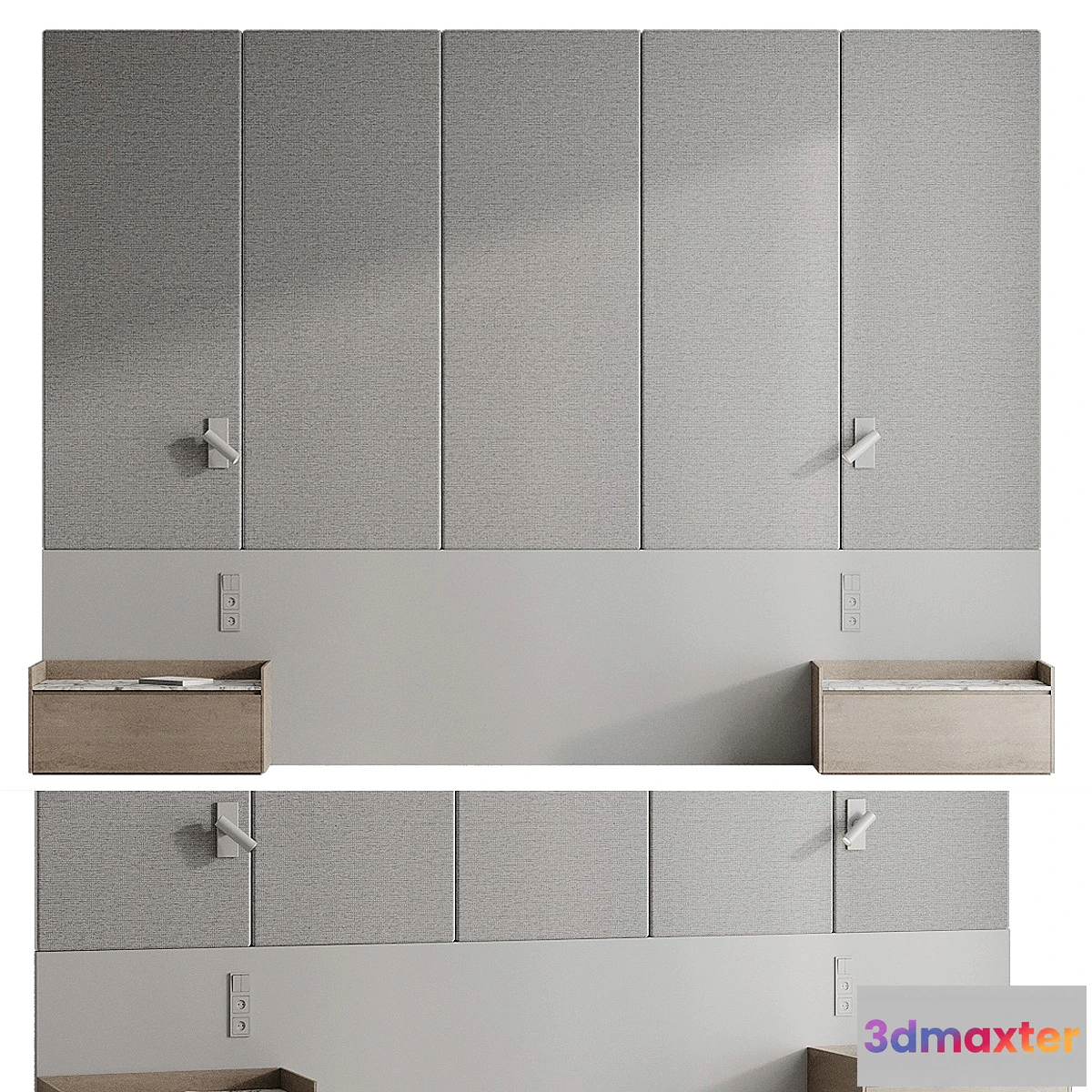 1316808 - Headboard 003 - No.2 3D Max