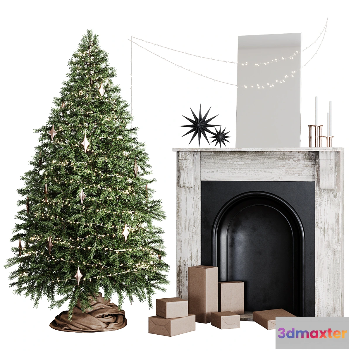 1317915 - Christmas tree 03 - No.2 3D Max