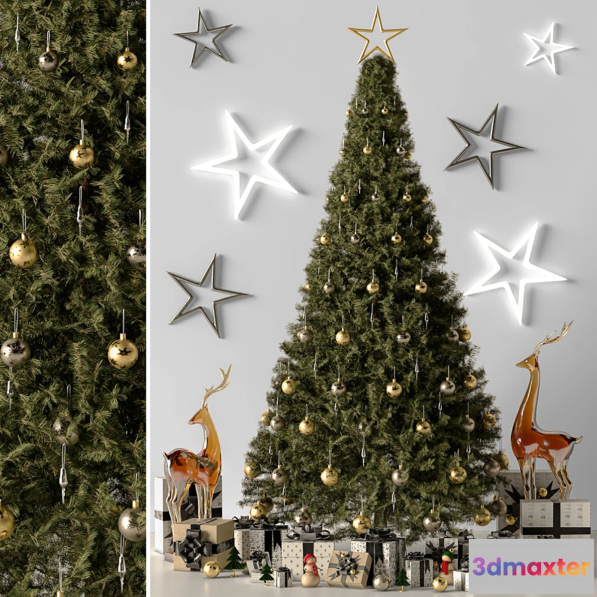 1320128 - Christmas Tree 01 for Corona 3D Max