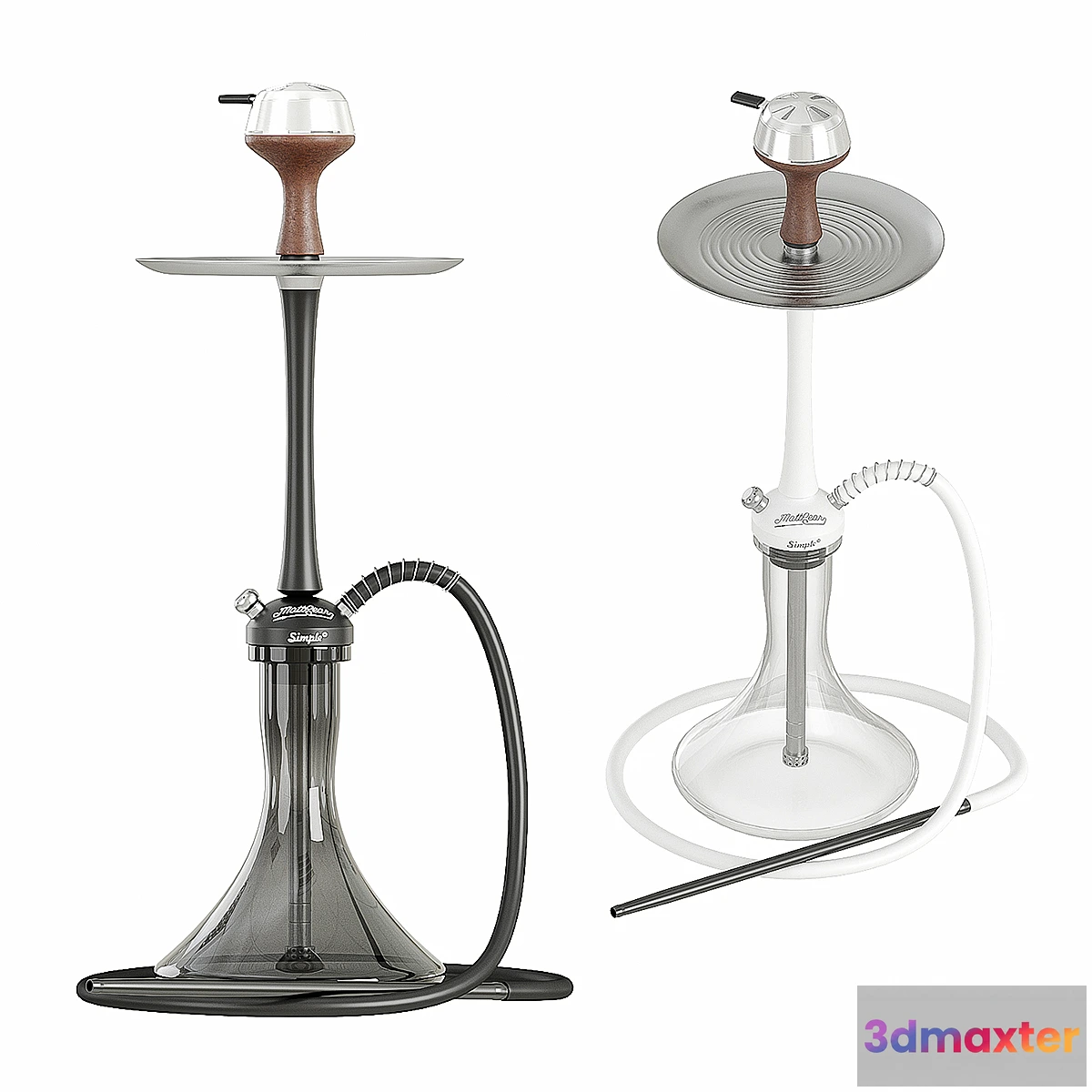 1320217 - Hookah Mattpear Simple Slim - No.2 3D Max