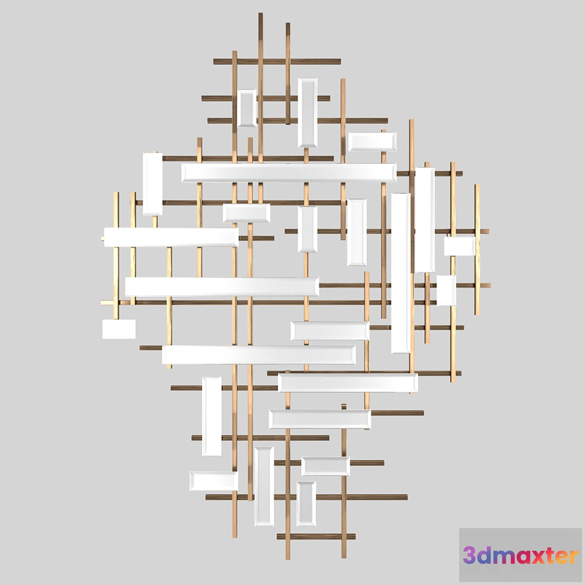 1320915 - Wall Decor Apollo 3D Max