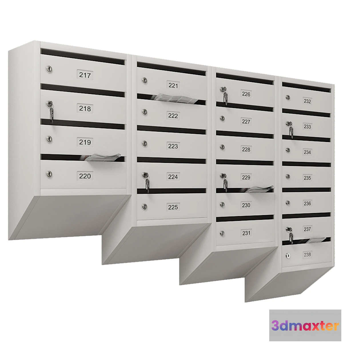 1320959 - Mailbox_012 3D Max