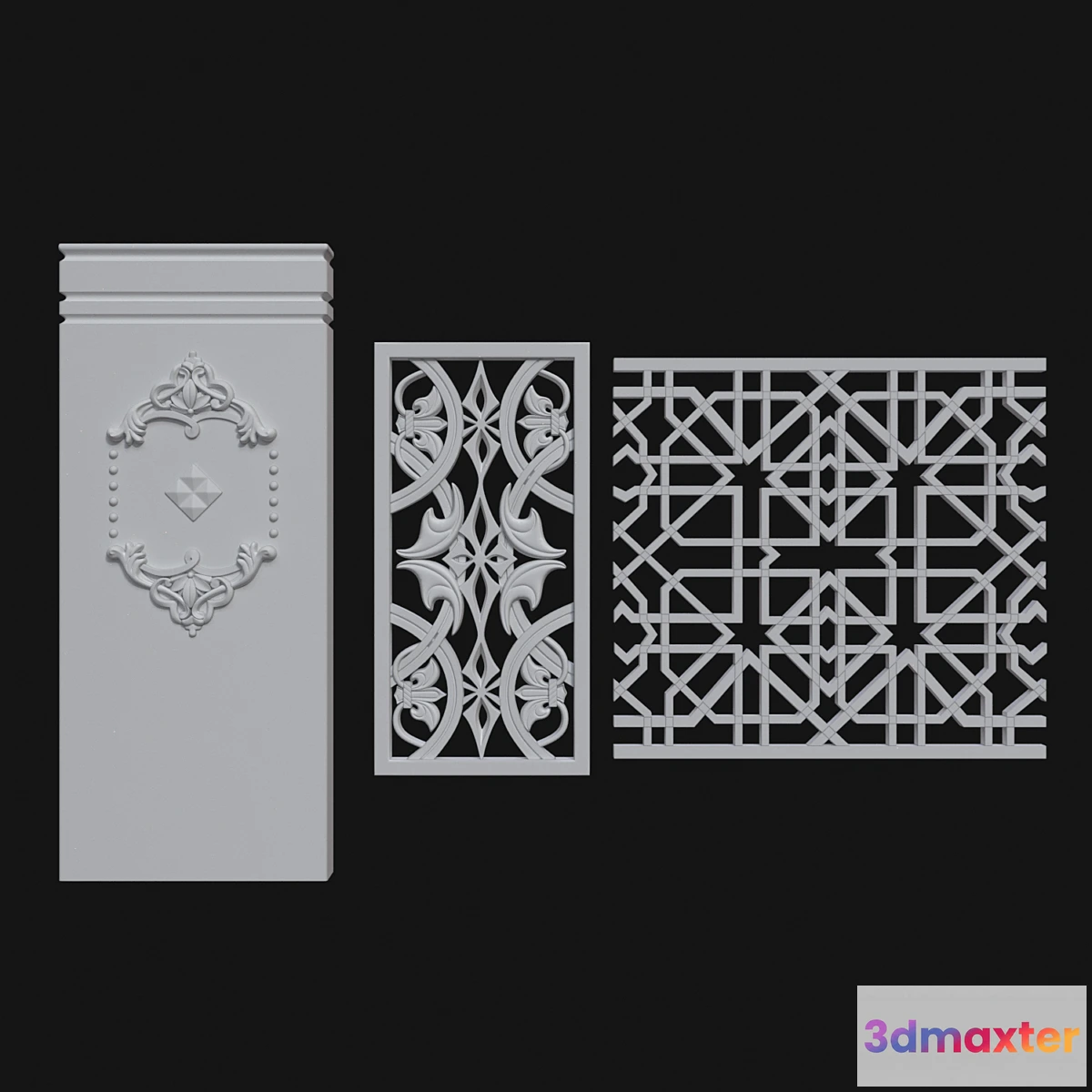 1321357 - Decorative Plaster 3 3D Max