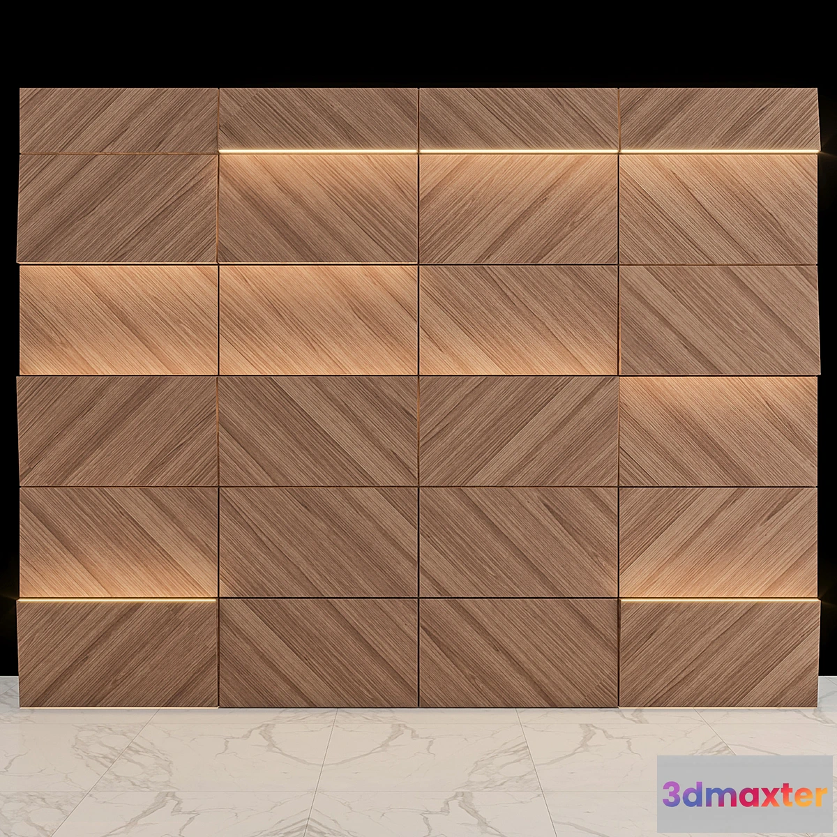 1321465 - Decorative Wall Panel - No.7 3D Max