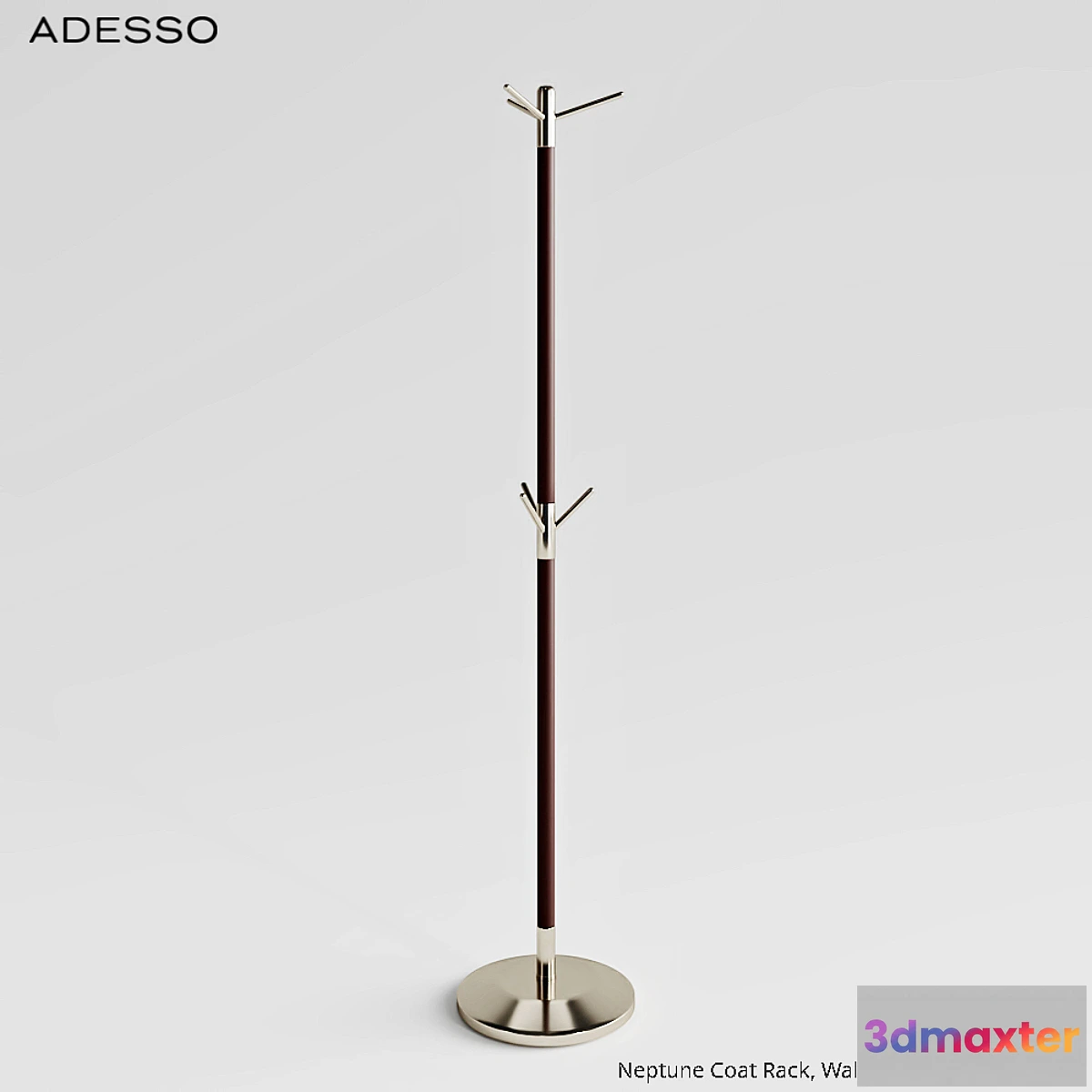 1322036 - Hanger Adesso Neptune Coat Rack 3D Max