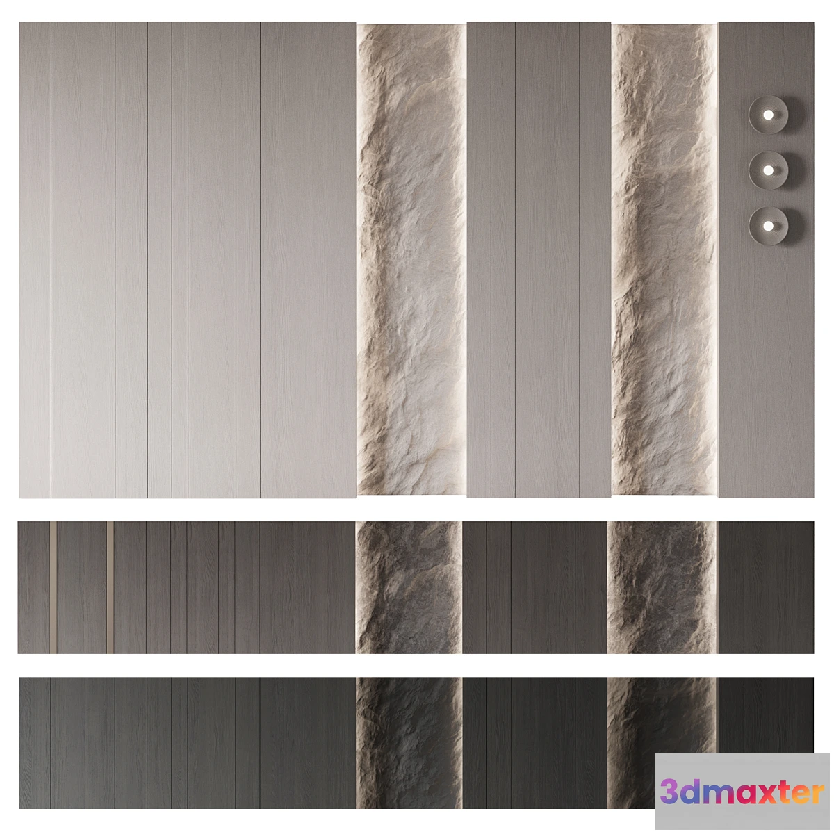 1323085 - Wall panel No. 22 3D Max