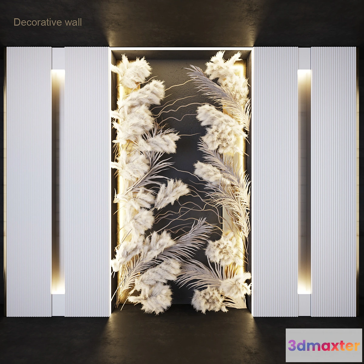 1323614 - Decorative_wall_organic 3D Max