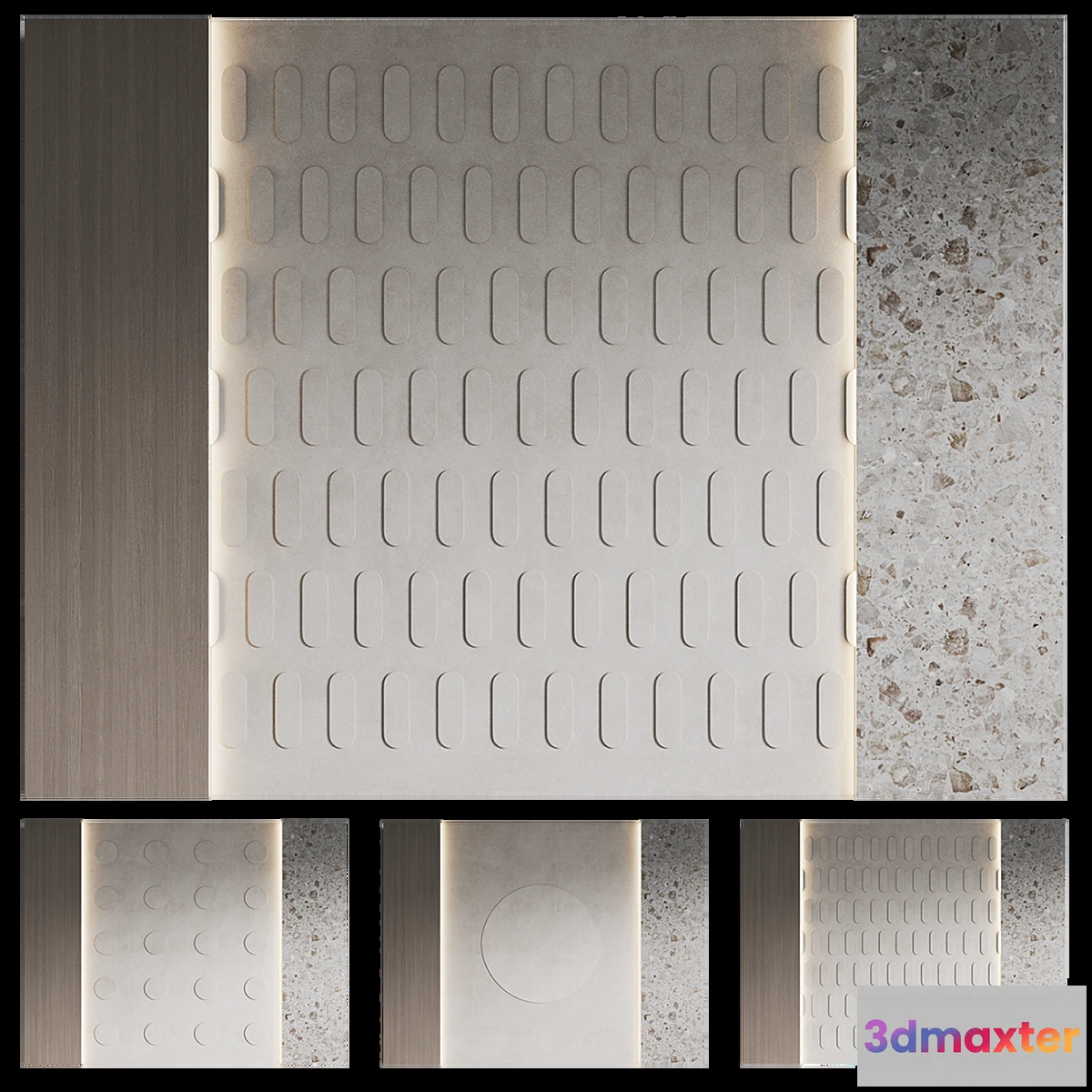 1326076 - Decorative wall panel №25 3D Max