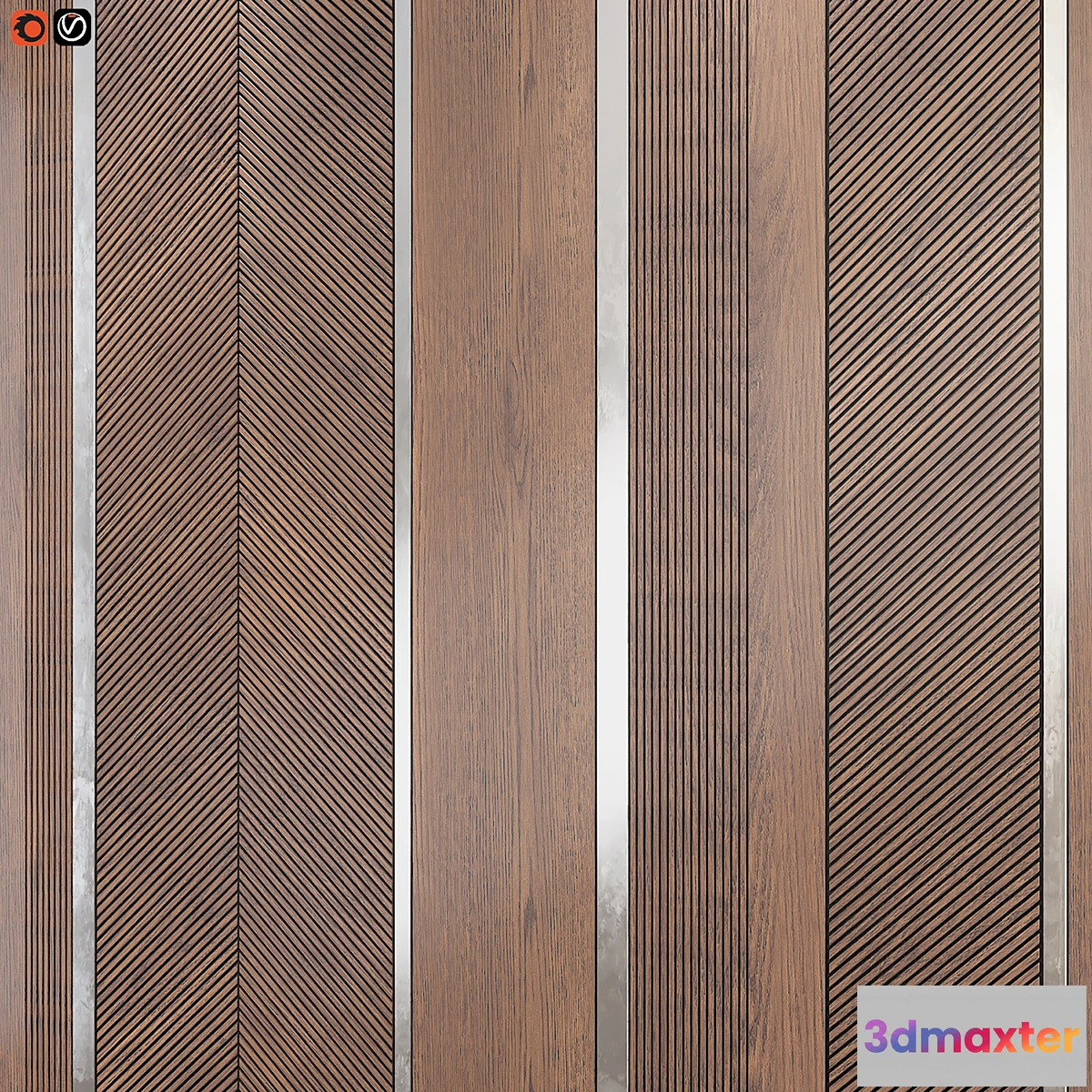 1327716 - Krypton wall panels 3D Max