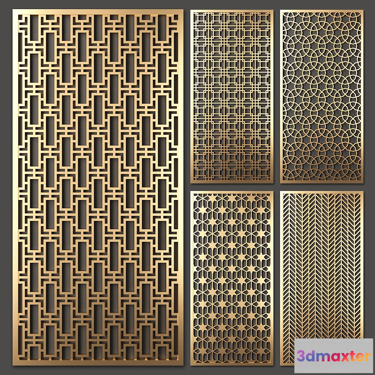 1328502 - Decorative partition - No.13 3D Max