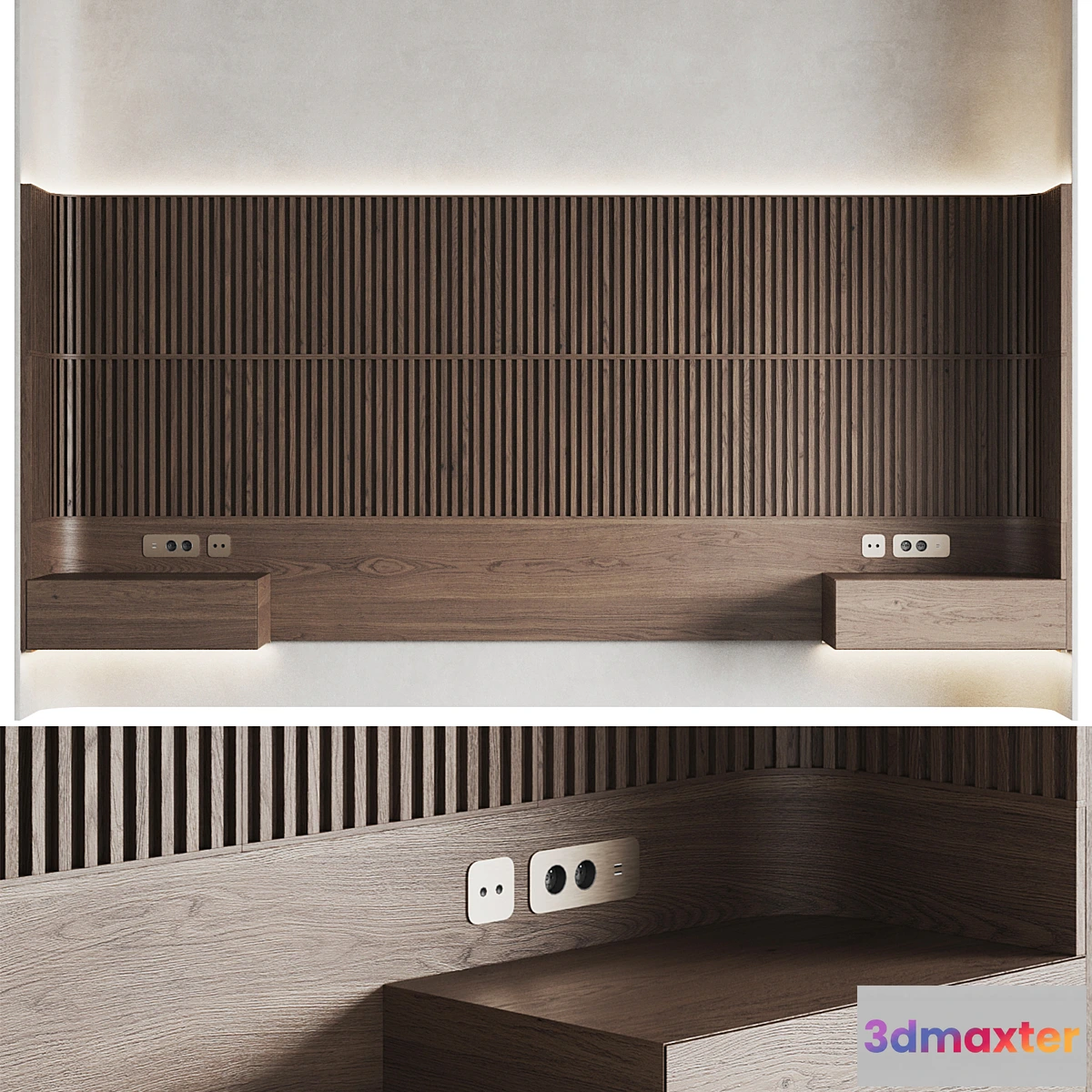 1330323 - Tokipan headboard 3D Max