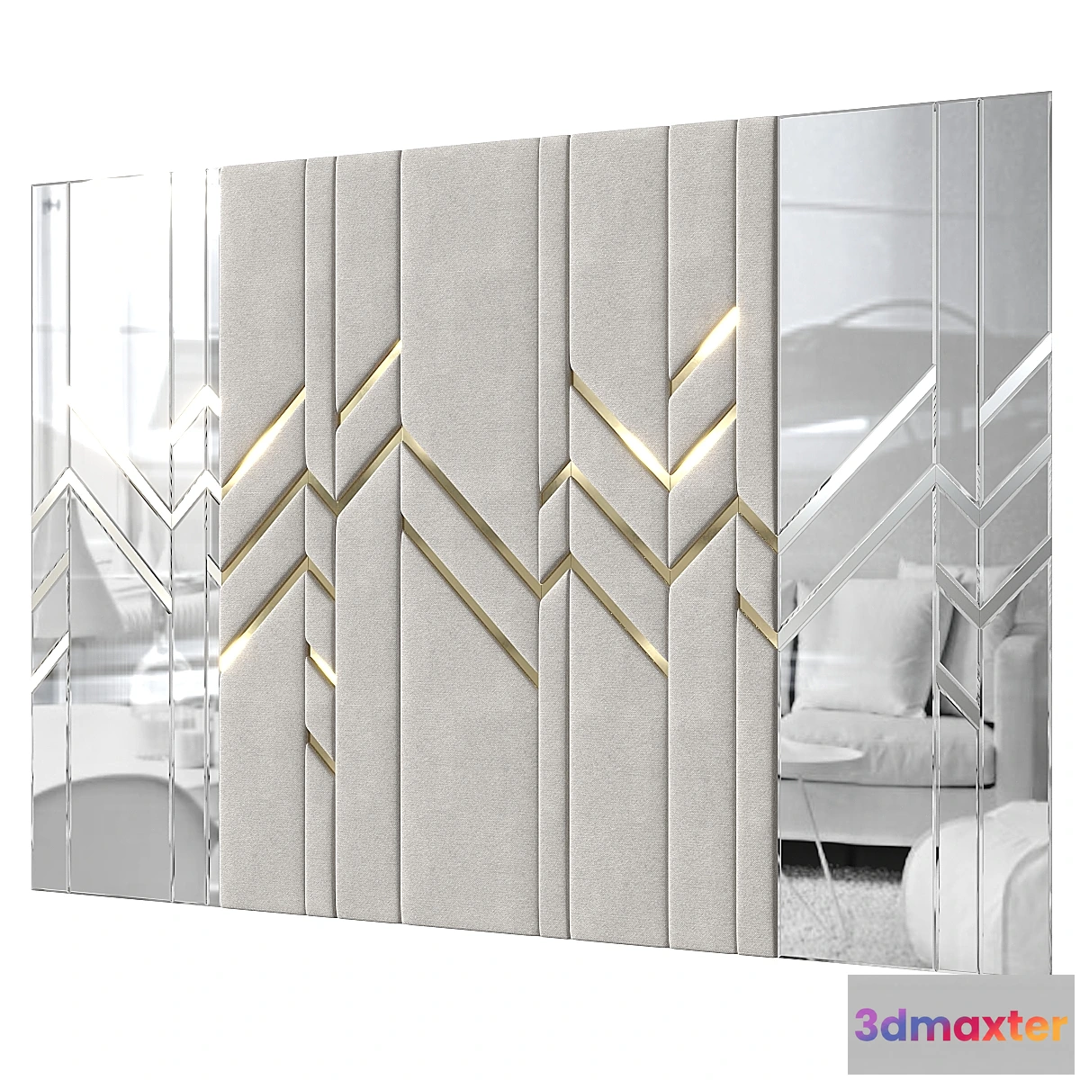 1331364 - Headboard - No.7 3D Max