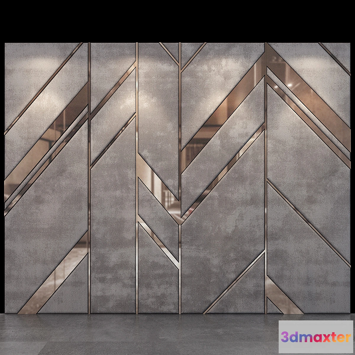 1331700 - Wall Panel No.23 3D Max