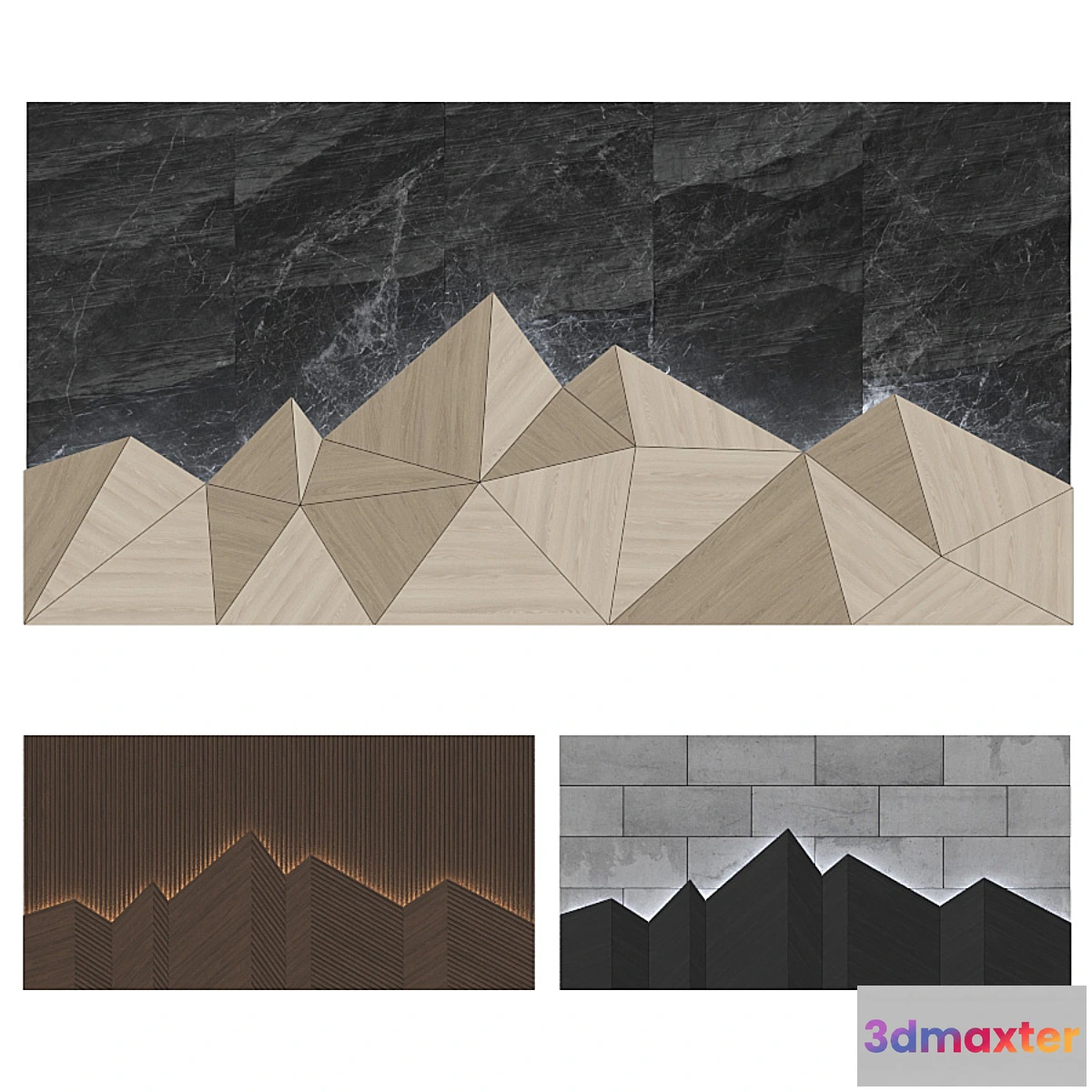 1331820 - Decorative wall 286. 3D Max