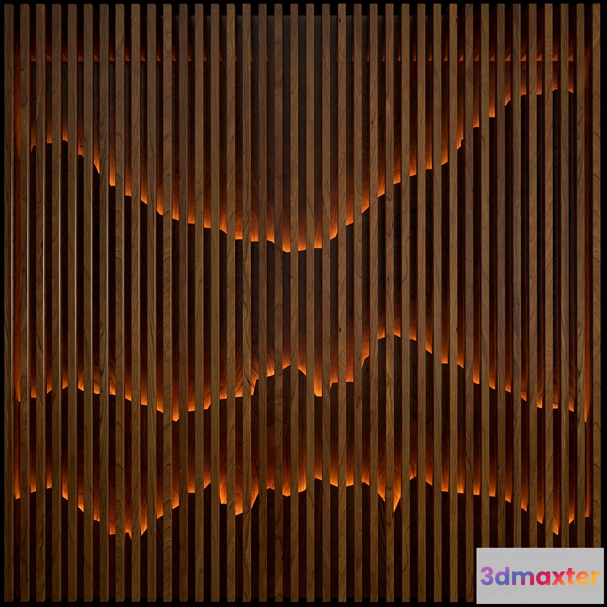 1332564 - Decorative wall panel - No.8 3D Max